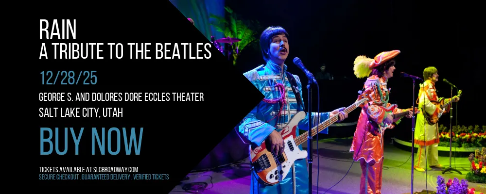 Rain at George S. and Dolores Dore Eccles Theater