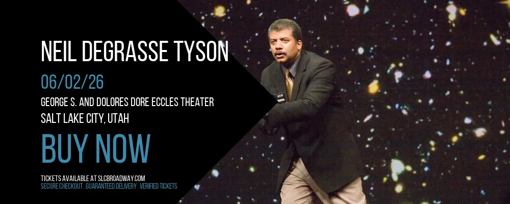 Neil deGrasse Tyson at George S. and Dolores Dore Eccles Theater