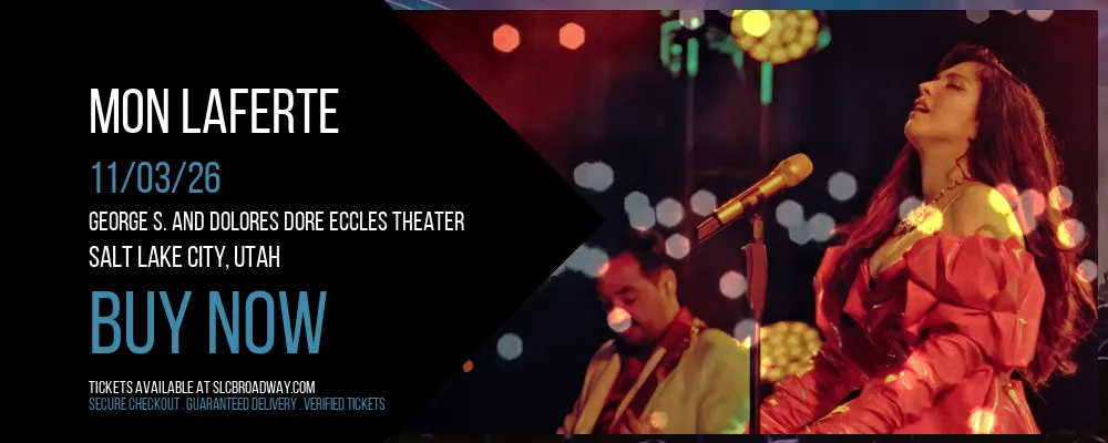 Mon Laferte at George S. and Dolores Dore Eccles Theater